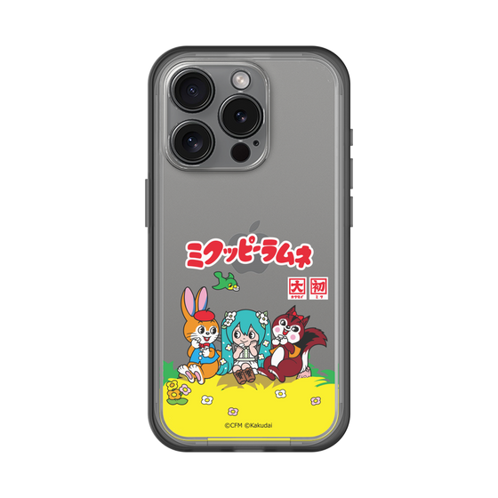 スリムプロテクションプレミアムケース［ 初音ミク×クッピーラムネ - パッケージ - クリア ］