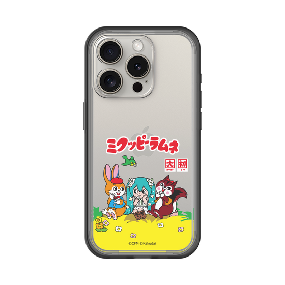 スリムプロテクションプレミアムケース［ 初音ミク×クッピーラムネ - パッケージ - クリア ］