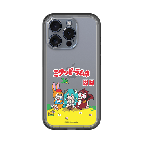 スリムプロテクションプレミアムケース［ 初音ミク×クッピーラムネ - パッケージ - クリア ］