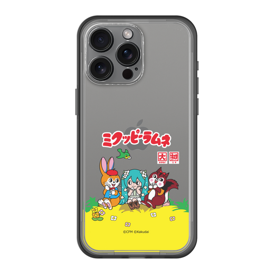 スリムプロテクションプレミアムケース［ 初音ミク×クッピーラムネ - パッケージ - クリア ］