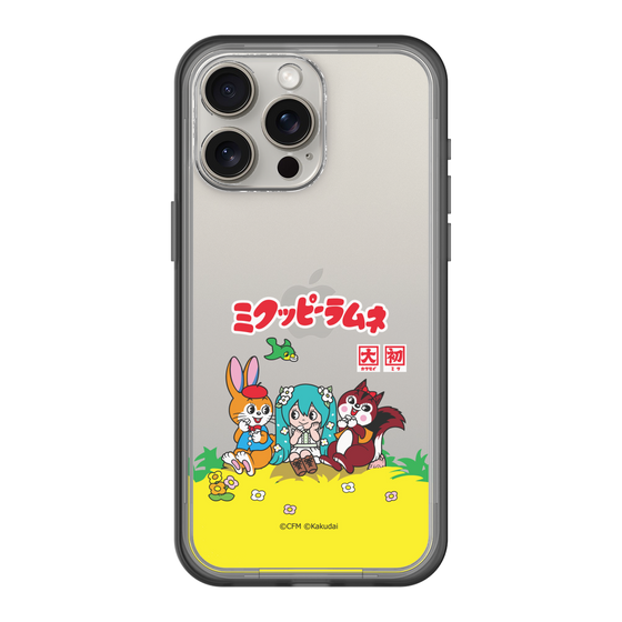 スリムプロテクションプレミアムケース［ 初音ミク×クッピーラムネ - パッケージ - クリア ］