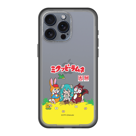 スリムプロテクションプレミアムケース［ 初音ミク×クッピーラムネ - パッケージ - クリア ］
