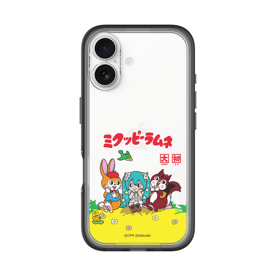 スリムプロテクションプレミアムケース［ 初音ミク×クッピーラムネ - パッケージ - クリア ］