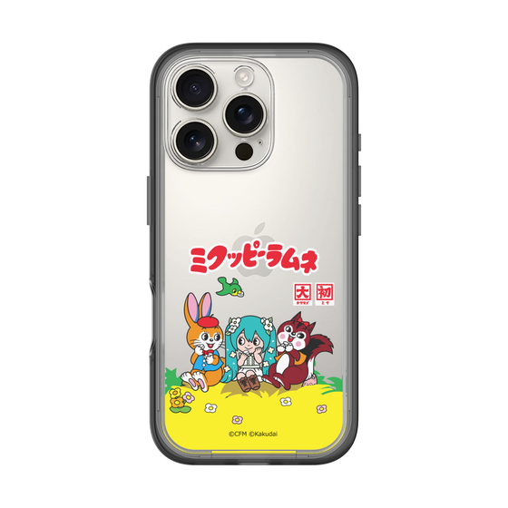 スリムプロテクションプレミアムケース［ 初音ミク×クッピーラムネ - パッケージ - クリア ］