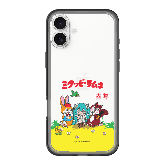 スリムプロテクションプレミアムケース［ 初音ミク×クッピーラムネ - パッケージ - クリア ］
