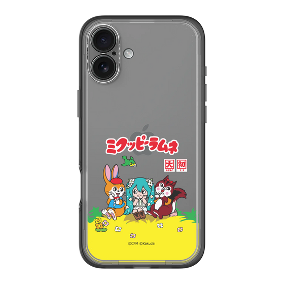 スリムプロテクションプレミアムケース［ 初音ミク×クッピーラムネ - パッケージ - クリア ］