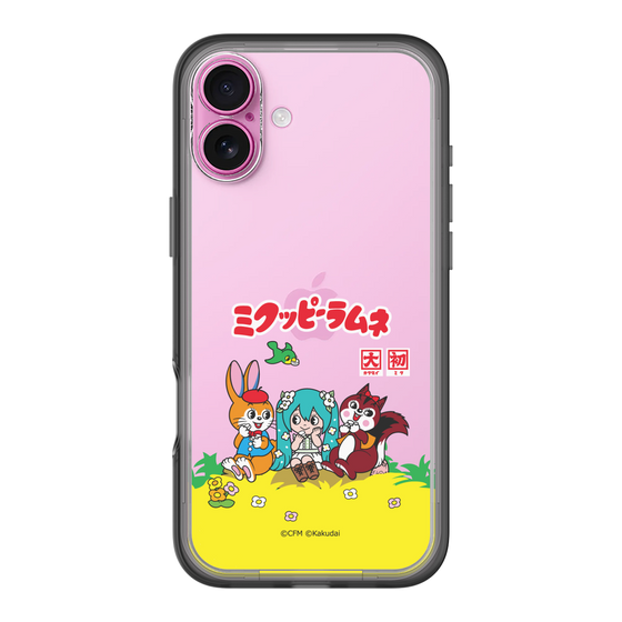 スリムプロテクションプレミアムケース［ 初音ミク×クッピーラムネ - パッケージ - クリア ］