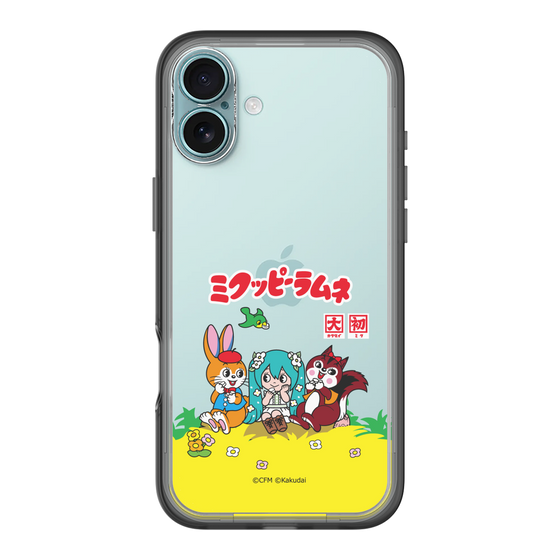 スリムプロテクションプレミアムケース［ 初音ミク×クッピーラムネ - パッケージ - クリア ］