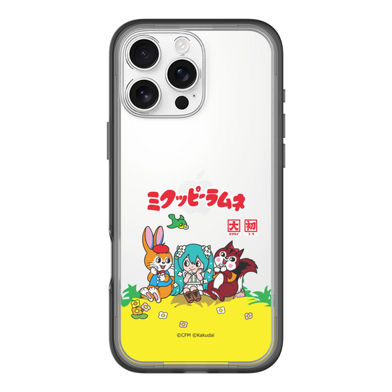 スリムプロテクションプレミアムケース［ 初音ミク×クッピーラムネ - パッケージ - クリア ］