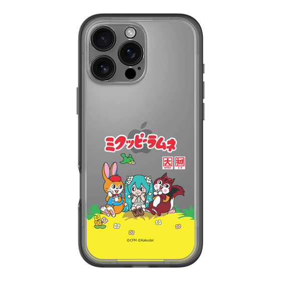 スリムプロテクションプレミアムケース［ 初音ミク×クッピーラムネ - パッケージ - クリア ］