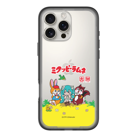 スリムプロテクションプレミアムケース［ 初音ミク×クッピーラムネ - パッケージ - クリア ］