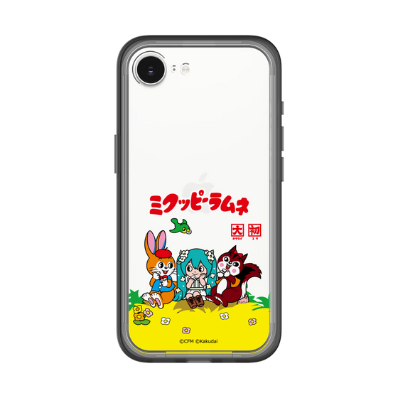 スリムプロテクションプレミアムケース［ 初音ミク×クッピーラムネ - パッケージ - クリア ］