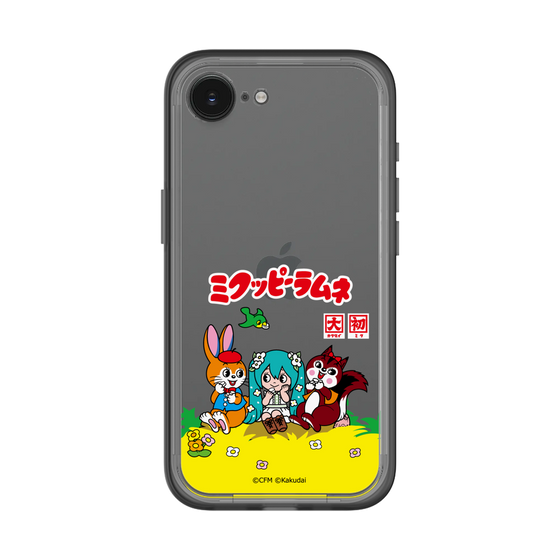 スリムプロテクションプレミアムケース［ 初音ミク×クッピーラムネ - パッケージ - クリア ］