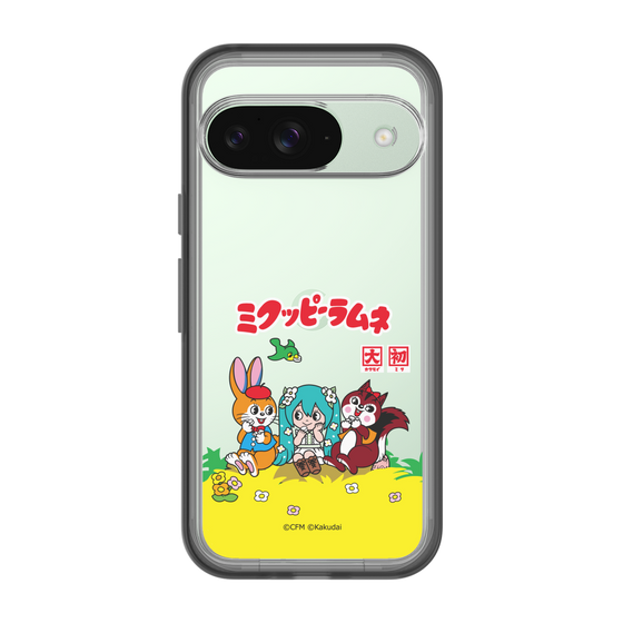 スリムプロテクションプレミアムケース［ 初音ミク×クッピーラムネ - パッケージ - クリア ］