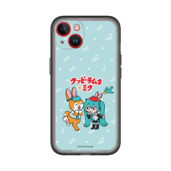 スリムプロテクションプレミアムケース［ 初音ミク×クッピーラムネ - 初音ミク×クッピー - デフォルメイラスト ］