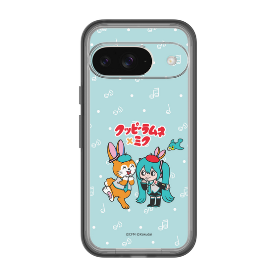 スリムプロテクションプレミアムケース［ 初音ミク×クッピーラムネ - 初音ミク×クッピー - デフォルメイラスト ］