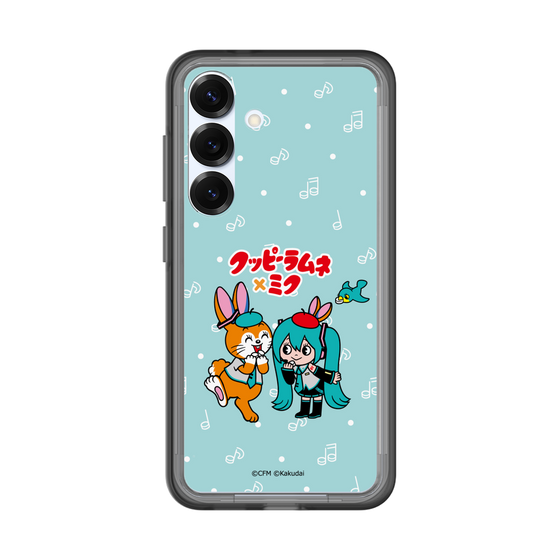 スリムプロテクションプレミアムケース［ 初音ミク×クッピーラムネ - 初音ミク×クッピー - デフォルメイラスト ］