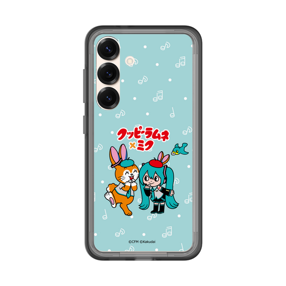 スリムプロテクションプレミアムケース［ 初音ミク×クッピーラムネ - 初音ミク×クッピー - デフォルメイラスト ］
