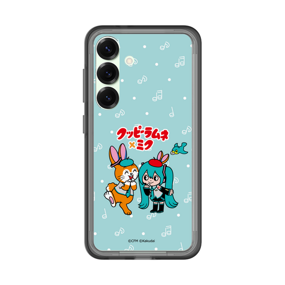 スリムプロテクションプレミアムケース［ 初音ミク×クッピーラムネ - 初音ミク×クッピー - デフォルメイラスト ］