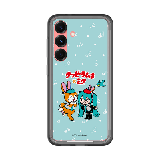 スリムプロテクションプレミアムケース［ 初音ミク×クッピーラムネ - 初音ミク×クッピー - デフォルメイラスト ］