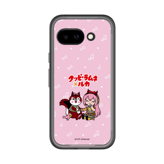 スリムプロテクションプレミアムケース［ 初音ミク×クッピーラムネ - 巡音ルカ×ラム - デフォルメイラスト ］