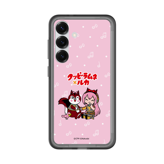 スリムプロテクションプレミアムケース［ 初音ミク×クッピーラムネ - 巡音ルカ×ラム - デフォルメイラスト ］