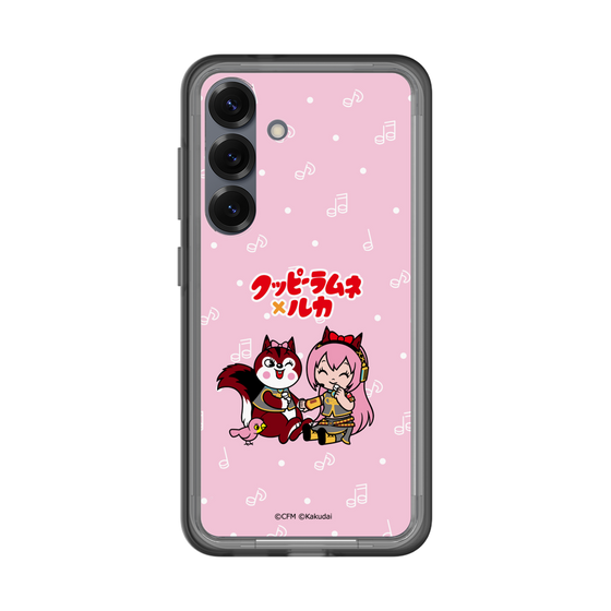 スリムプロテクションプレミアムケース［ 初音ミク×クッピーラムネ - 巡音ルカ×ラム - デフォルメイラスト ］