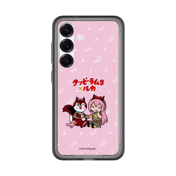スリムプロテクションプレミアムケース［ 初音ミク×クッピーラムネ - 巡音ルカ×ラム - デフォルメイラスト ］