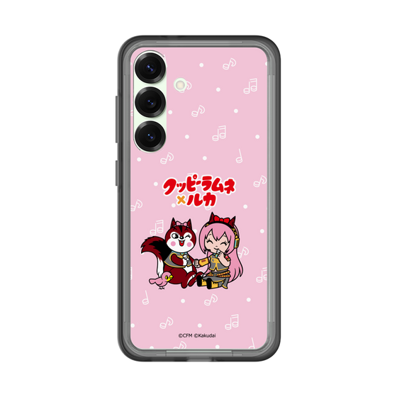 スリムプロテクションプレミアムケース［ 初音ミク×クッピーラムネ - 巡音ルカ×ラム - デフォルメイラスト ］