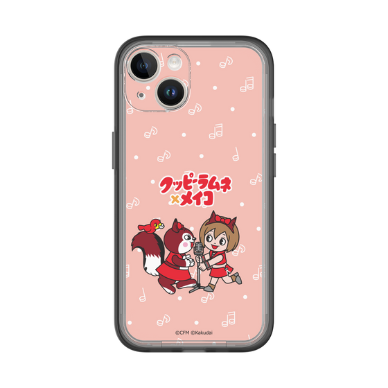 スリムプロテクションプレミアムケース［ 初音ミク×クッピーラムネ - MEIKO×ラム - デフォルメイラスト ］