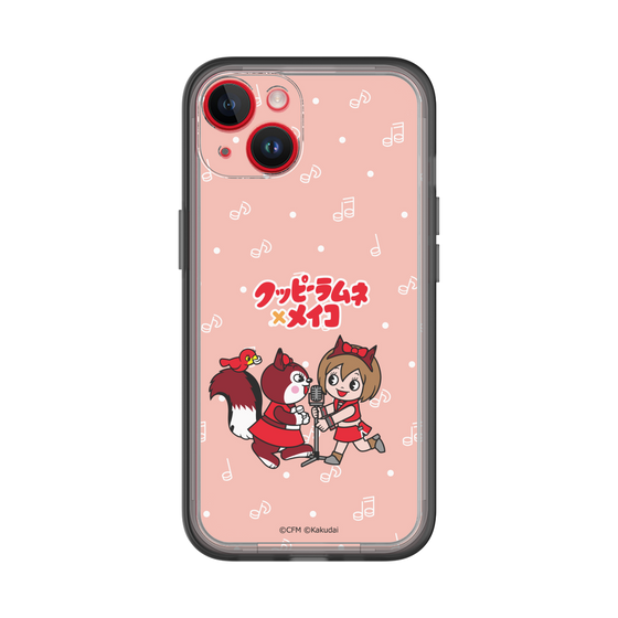 スリムプロテクションプレミアムケース［ 初音ミク×クッピーラムネ - MEIKO×ラム - デフォルメイラスト ］