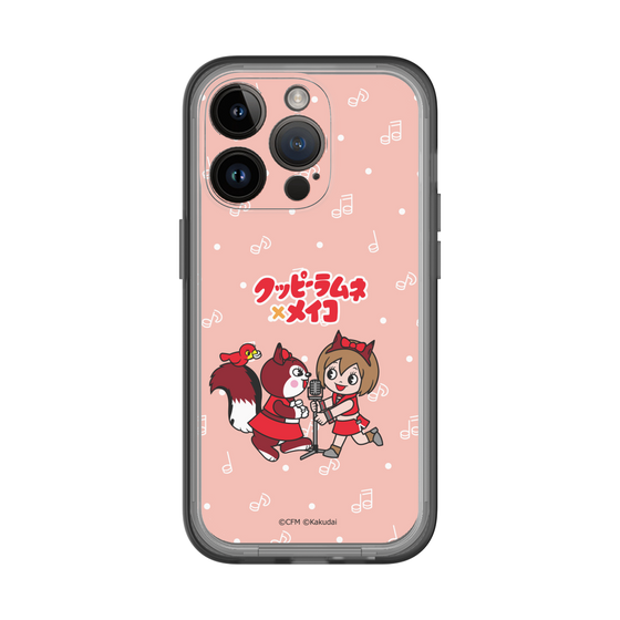 スリムプロテクションプレミアムケース［ 初音ミク×クッピーラムネ - MEIKO×ラム - デフォルメイラスト ］