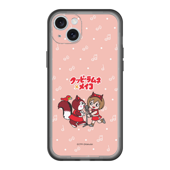 スリムプロテクションプレミアムケース［ 初音ミク×クッピーラムネ - MEIKO×ラム - デフォルメイラスト ］