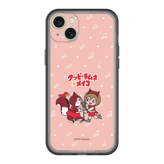 スリムプロテクションプレミアムケース［ 初音ミク×クッピーラムネ - MEIKO×ラム - デフォルメイラスト ］