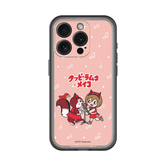 スリムプロテクションプレミアムケース［ 初音ミク×クッピーラムネ - MEIKO×ラム - デフォルメイラスト ］