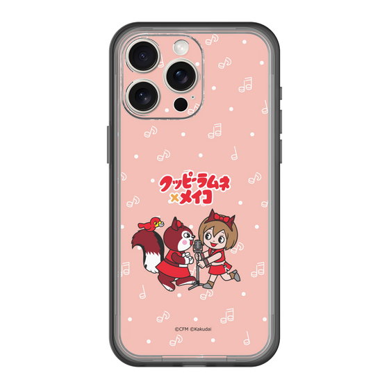スリムプロテクションプレミアムケース［ 初音ミク×クッピーラムネ - MEIKO×ラム - デフォルメイラスト ］