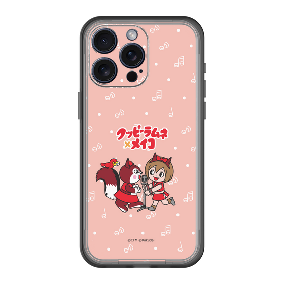 スリムプロテクションプレミアムケース［ 初音ミク×クッピーラムネ - MEIKO×ラム - デフォルメイラスト ］