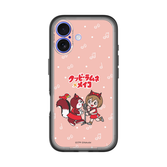 スリムプロテクションプレミアムケース［ 初音ミク×クッピーラムネ - MEIKO×ラム - デフォルメイラスト ］
