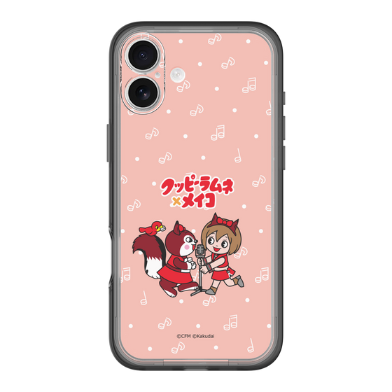 スリムプロテクションプレミアムケース［ 初音ミク×クッピーラムネ - MEIKO×ラム - デフォルメイラスト ］