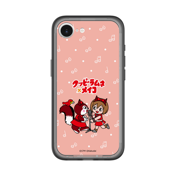 スリムプロテクションプレミアムケース［ 初音ミク×クッピーラムネ - MEIKO×ラム - デフォルメイラスト ］
