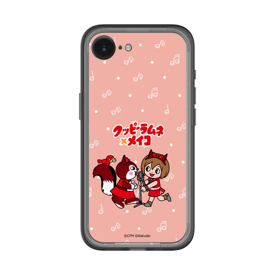 スリムプロテクションプレミアムケース［ 初音ミク×クッピーラムネ - MEIKO×ラム - デフォルメイラスト ］