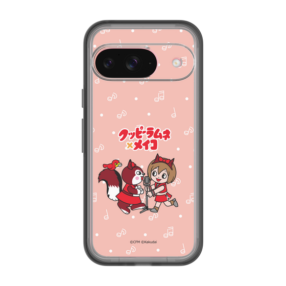 スリムプロテクションプレミアムケース［ 初音ミク×クッピーラムネ - MEIKO×ラム - デフォルメイラスト ］