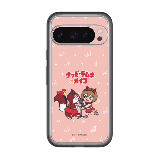 スリムプロテクションプレミアムケース［ 初音ミク×クッピーラムネ - MEIKO×ラム - デフォルメイラスト ］