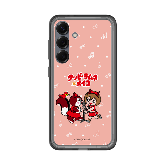 スリムプロテクションプレミアムケース［ 初音ミク×クッピーラムネ - MEIKO×ラム - デフォルメイラスト ］