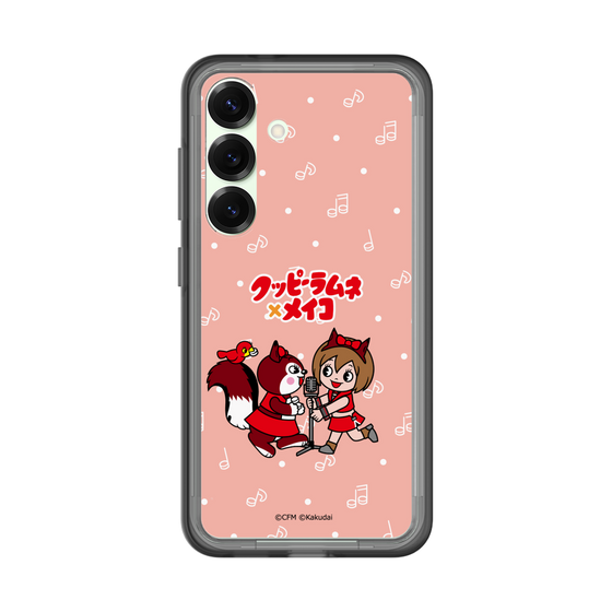 スリムプロテクションプレミアムケース［ 初音ミク×クッピーラムネ - MEIKO×ラム - デフォルメイラスト ］
