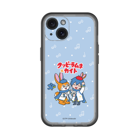 スリムプロテクションプレミアムケース［ 初音ミク×クッピーラムネ - KAITO×クッピー - デフォルメイラスト ］