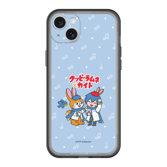 スリムプロテクションプレミアムケース［ 初音ミク×クッピーラムネ - KAITO×クッピー - デフォルメイラスト ］