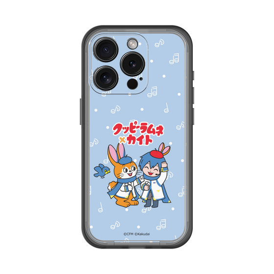 スリムプロテクションプレミアムケース［ 初音ミク×クッピーラムネ - KAITO×クッピー - デフォルメイラスト ］