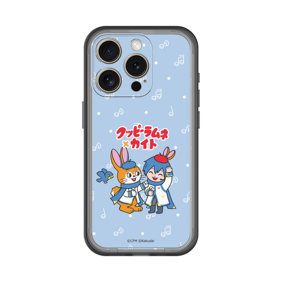 スリムプロテクションプレミアムケース［ 初音ミク×クッピーラムネ - KAITO×クッピー - デフォルメイラスト ］