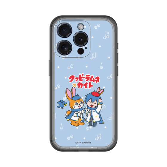 スリムプロテクションプレミアムケース［ 初音ミク×クッピーラムネ - KAITO×クッピー - デフォルメイラスト ］